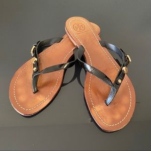 Tory Burch Monogram Flat Thong Sandal